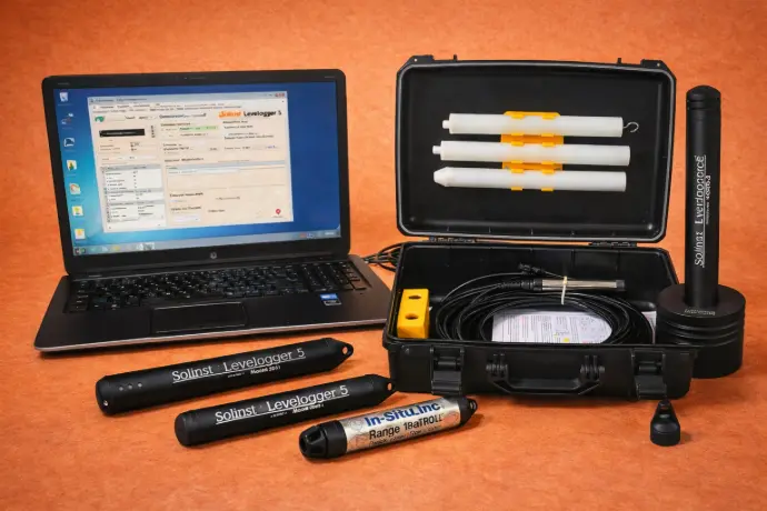 Medidor de nível autmático - slug Test