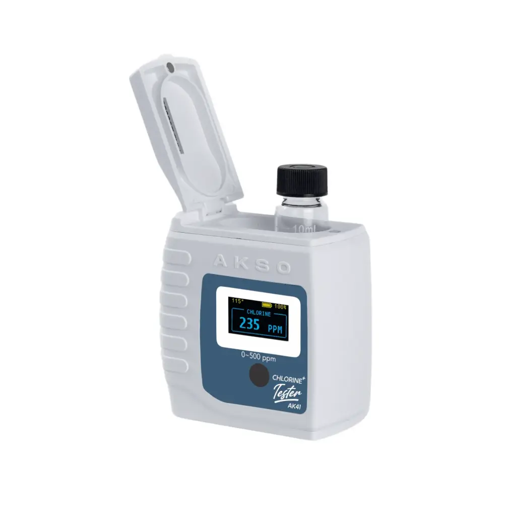 AK41 - Cloro+ Tester | Faixa Alta 500ppm